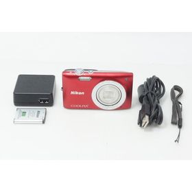 美品 Nikon ニコン COOLPIX S2700 コンパクトデジタルカメラ レッド 260824n