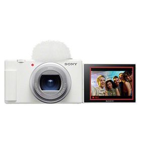 SONY デジタルカメラ ＶＬＯＧＣＡＭ ＺＶー１ ＩＩ ホワイト ZV-1M2/W 1台（直送品）