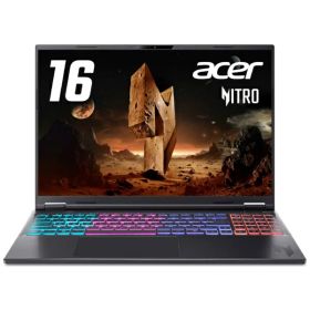 ACER｜エイサー ゲーミングノートパソコン Nitro(RTX 5070 Ti) オブシディアンブラック AN16S-61-A76Z57T/E [16.0型 /Windows11 Home /AMD Ryzen AI 7 /メモリ：16GB /SSD：1TB /英語版キーボード]