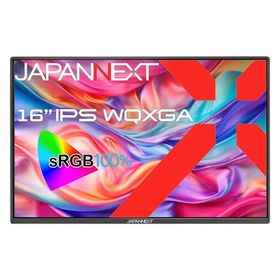 JAPANNEXT 16インチ ワイド モバイルディスプレイ JN-MD-IPS16WQXGAR 1台（直送品）