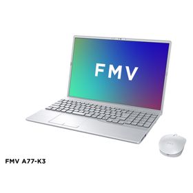 富士通(FUJITSU) FMV Note A FMVA77K3SA 16.0型 Win11Home Ryzen7 メモリ16GB SSD512GB Office オプション付 ファインシルバー A77-K3