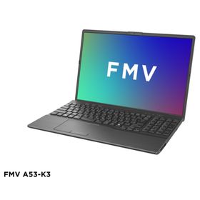 【長期保証付】富士通(FUJITSU) FMV Note A FMVA53K3BA 16.0型 Win11Home Corei5 メモリ16GB SSD256GB Office オプション付 ブライトブラ