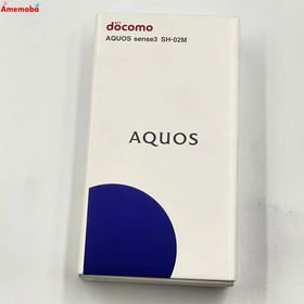 AQUOS sense3 64GB シルバーホワイト SH-02M docomo版SIMフリー