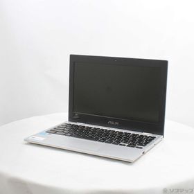 (中古)ASUS (展示品) Chromebook CX1 CX1102CKA-N00010 トランスペアレントシルバー(377-ud)