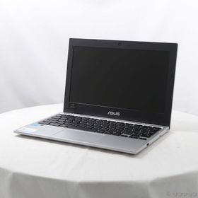 (中古)ASUS (展示品) Chromebook CX1 CX1102CKA-N00010 トランスペアレントシルバー(269-ud)