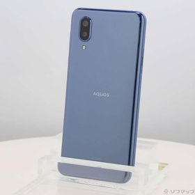 〔中古〕SHARP(シャープ) AQUOS sense3 plus サウンド 64GB クラッシィブルー SHV46 auロック解除SIMフリー〔258-ud〕