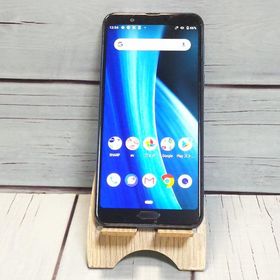 au AQUOS sense3 plus サウンド SHV46 ブルー 本体 白ロム SIMロック解除済み SIMフリー C472635