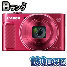 【整備済み品】 Canon PowerShot SX620 HS レッド キャノン パワーショット デジカメ コンパクトカメラ 光学25倍ズーム 18