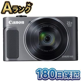 【整備済み品】 Canon PowerShot SX620 HS ブラック コンパクトデジタルカメラ コンデジ 光学25倍 Wi-Fi 180日保証