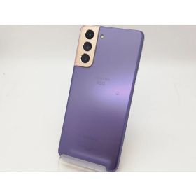 【中古】SAMSUNG docomo 【SIMロック解除済み】 Galaxy S21 5G ファントムバイオレット 8GB 256GB SC-51B【アリオ倉敷】保証期間1ヶ月【ランクC】