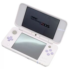 【Nintendo】任天堂『New ニンテンドー2DS LL / ホワイト×ラベンダー』JAN-S-UAAA 2017年10月発売 ゲーム機本体 1週間保証【中古】