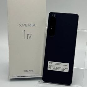 【海外版箱付き中古C】Xperia 1 IV XQ-CT72 512GB Purple SIMフリー 白ロム