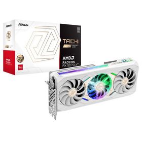 ASRock RX9070XT TCW 16GO ホワイト Radeon RX 9070XT Taichi White 16G OC [グラフィックボード] メーカー直送
