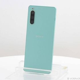 〔中古〕SONY(ソニー) Xperia 10 IV 128GB ミント SOG07 au SIMフリー〔371-ud〕