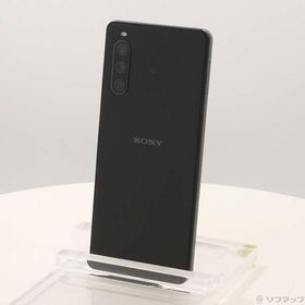 〔中古〕SONY(ソニー) Xperia 10 IV 128GB ブラック A202SO Softbank SIMフリー〔262-ud〕