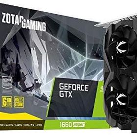 【中古】【非常に良い】ZOTAC GAMING GeForce GTX 1660 SUPER Twin Fan グラフィックスボード ZTGTX1660S-6GBTWIN/ZT-T16620F-10L VD7109