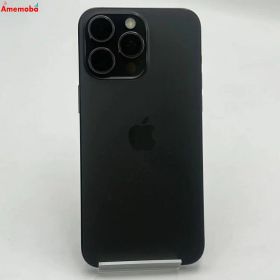 【中古】iPhone15 Pro Max 512GB ブラックチタニウム MU6U3J/A AU版SIMフリ