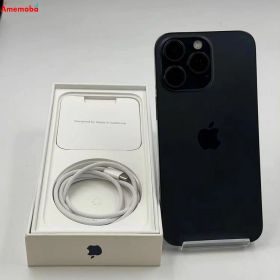【中古】iPhone15 Pro Max 256GB ブルーチタニウム MU6T3J/A Apple版SIM