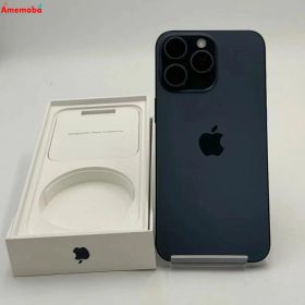 【中古】iPhone15 Pro Max 256GB ブルーチタニウム MU6T3J/A Apple版SIM