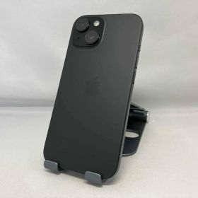 【SIMロックなし】MTMH3J/A iPhone 15 128GB ブラック UQ