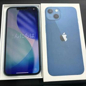 【バッテリー最大容量82%】iPhone13 128GB ブルー SIMフリー