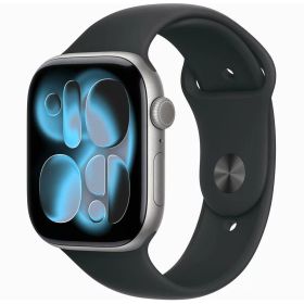 APPLE アップル Apple Watch Series 11 GPSモデル 46mm MEV44J/A [スペースグレイ・ブラックスポーツ