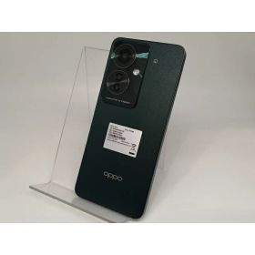 【中古】Oppo 国内版 【SIMフリー】 OPPO Reno11 A ダークグリーン 8GB 128GB CPH2603【日本橋3】保証期間1ヶ月【ランクA】