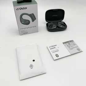 【中古 動作確認済】 JVCケンウッド Victor HA-NP50T-GA ワイヤレスイヤホン Bluetooth オープンイヤー セージグリーン ビクター イヤフ