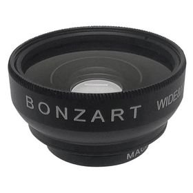 BONZART（ボンザート）カメラレンズ ワイド＆マクロ 2in1 コンバージョンレンズ 0.02ｍｍ 0.45X広角 ZIEGEL/AMPEL対応