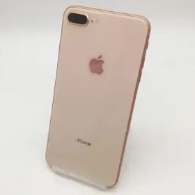 【中古】Apple au 【SIMロック解除済み】 iPhone 8 Plus 64GB ゴールド MQ9M2J/A【ECセンター】保証期間１ヶ月【ランクB】