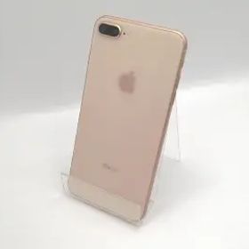 【中古】Apple SoftBank 【SIMロック解除済み】 iPhone 8 Plus 64GB ゴールド MQ9M2J/A【大須アメ横】保証期間１ヶ月【ランクC】