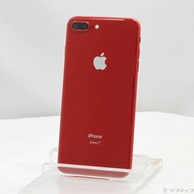 (中古)Apple iPhone8 Plus 256GB レッド MRTM2J/A SoftBank(377-ud)