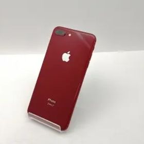 【中古】Apple au 【SIMロック解除済み】 iPhone 8 Plus 64GB (PRODUCT)RED Special Edition MRTL2J/A【三宮センター】保証期間１ヶ月【