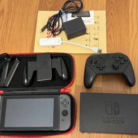 Nintendo Switch 本体 グレー 周辺機器セット