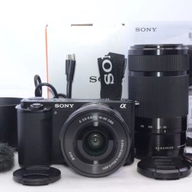Sony ソニーZV-E10 ダブルズームレンズキット ブラック