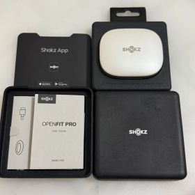 Shokz OpenFit Pro ワイヤレスイヤホン ホワイト 美品 完備品