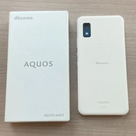 未使用 箱入り AQUOS wish2 SH-51C ホワイト docomo ドコモ 64GB 5G対応 スマホ アクオス