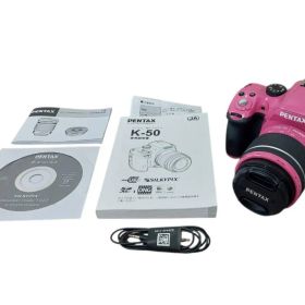 PENTAX ペンタックス K-50 ピンク 18-55mm デジタル一眼レフ