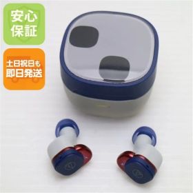 美品 ATH-SQ1TW2 ネイビーレッド イヤホン オーディオテクニカ 即日発送 土日祝発送OK