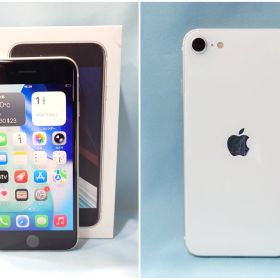 Apple iPhoneSE2(第2世代) 64GB SIMフリー A2296 3G357J/A 本体 元デモ機 日本国内販売モデル ホワイト au〇 901-2