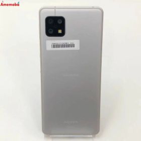 【中古】AQUOS sense6 4GB/64GB シルバー SH-54B docomo版SIMフリー 訳あ