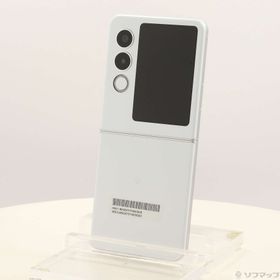 (中古)ZTE nubia Flip 2 128GB ホワイト A404ZT Y!mobile(251-ud)