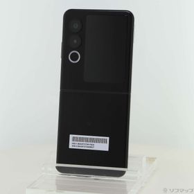 (中古)ワイモバイル nubia Flip 2 128GB ブラック A404ZT Y!mobile SIMフリー(198-ud)