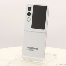 (中古)ZTE nubia Flip 2 128GB ホワイト A404ZT Y!mobile(348-ud)