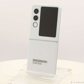 (中古)ZTE nubia Flip 2 128GB ホワイト A404ZT Y!mobile(352-ud)