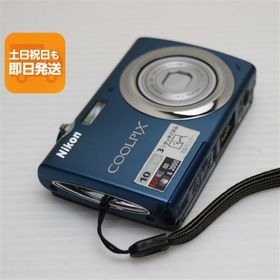 美品 COOLPIX S230 ダークブルー 中古本体 安心保証 即日発送 Nikon デジカメ デジタルカメラ 本体