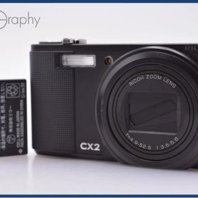 【動作保証】 リコー RICOH CX2 10.7x バッテリー付 同梱無料 #am9723