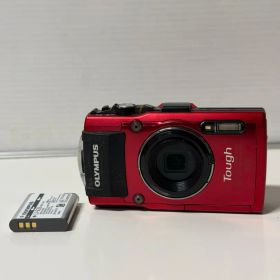 OLYMPUS Tough TG-3 レッド デジタルカメラ 本体 動作未確認