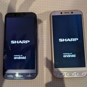 SHARP シンプルスマホ 本体 2台セット