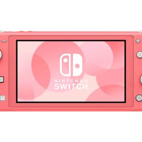 Switch Lite 本体 コーラル 【訳あり：倉庫移動中に外箱傷あり】